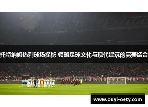 托特纳姆热刺球场探秘 领略足球文化与现代建筑的完美结合