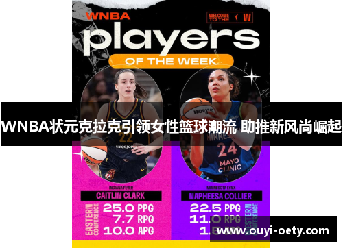 WNBA状元克拉克引领女性篮球潮流 助推新风尚崛起